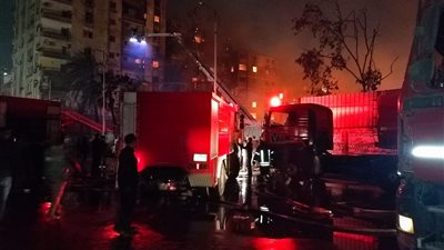 الحماية المدنية تسيطر على حريق نشب في منزل مهجور بأسوان