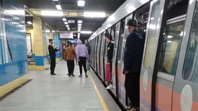 مصدر بالمترو: عودة حركة قطارات الخط الثاني إلى طبيعتها بعد عطل فني 