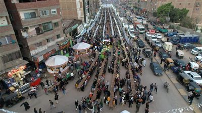 مسلم ومسيحي.. إفطار جماعي لأهالي الخصوص | صور 