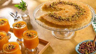 طريقة عمل كنافة بالكريمة.. صينية فرن والأخيرة كاسات على البارد