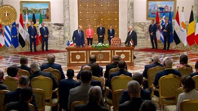 السيسي ورئيسة وزراء إيطاليا يشهدان توقيع عدد من الاتفاقيات لتعزيز التعاون الثنائي 