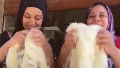 فرح أشهر فتاة تعمل في صناعة الكنافة والقطايف: ورثتها عن جدي وبكون فخورة بلبس الشغل| بث مباشر 