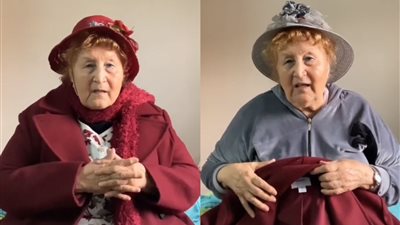 عجوز تشارك في تريند تجهيز ملابسها أمام الكاميرا.. ومتابعون: زي القمر يا تيتا