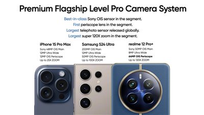 جهاز realme 12 Pro بإمكانيات استثنائية يتحدى iPhone 15 Pro Max وSamsung S24 Ultra