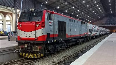 مواعيد قطارات السكة الحديد المكيفة والروسي على خط القاهرة - أسوان اليوم