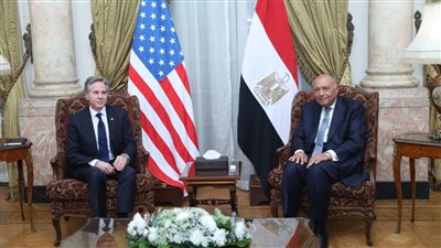 بدء الاجتماع الثنائي المغلق بين وزير الخارجية ونظيره الأمريكي