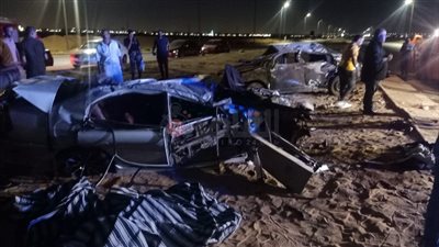 إصابة 5 أشخاص في حادث تصادم أعلى محور 26 يوليو بالجيزة