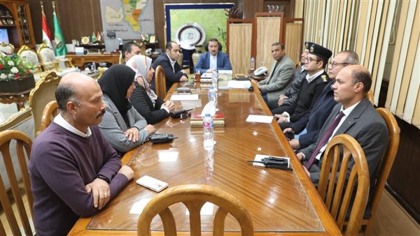 اجتماع محافظ المنوفية
