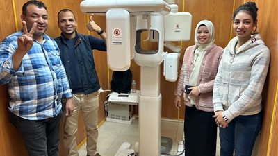 مجمع الأقصر الطبي يستقبل أحدث جهاز آشعة مقطعية للوجه والفكين| صور