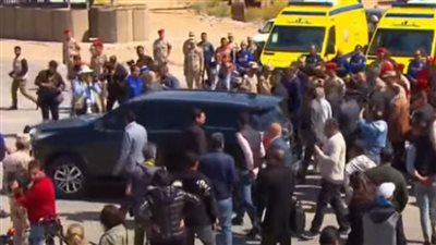  الأمين العام للأمم المتحدة يصل معبر رفح ويجري جولة تفقدية │صور