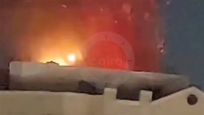 نشوب حريق ضخم في عمارة شيخ الكبابجي بمدينة نصر | فيديو