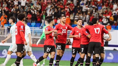 منتخب مصر بالقميص الأحمر أمام كرواتيا في نهائي كأس عاصمة مصر 