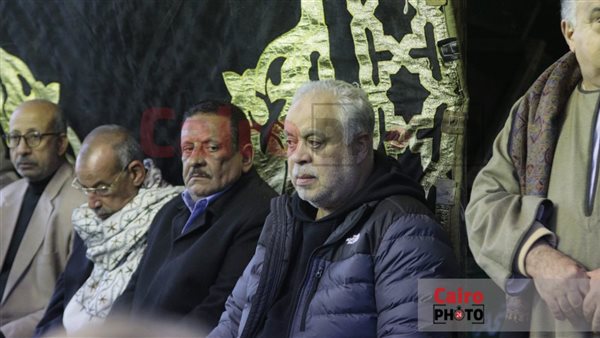 أشرف زكي في عزاء