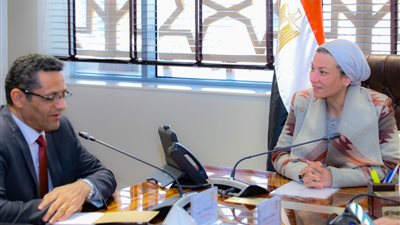 وزيرة البيئة تلتقي نقيب الصحفيين لبحث سبل التعاون في دعم الصحافة البيئية بمصر