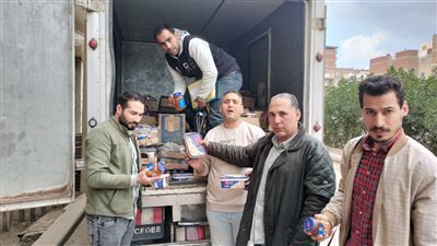 ضبط 4 أطنان أعلاف دواجن مجهولة المصدر بالبحيرة