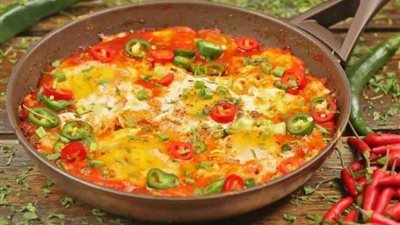 بالمقادير.. طريقة عمل الشكشوكة بالبيض للشيف الشربيني.. وصفة سحور في 3 دقائق