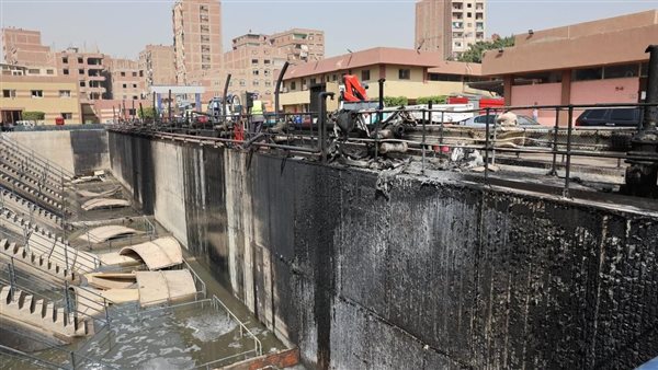 آثار الانفجار بمحطات