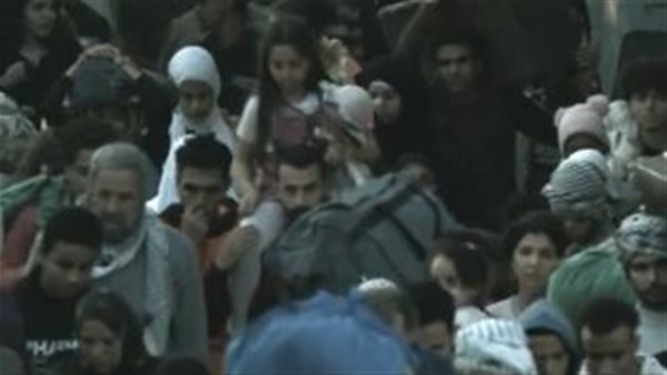 مشاهد تهجير الفلسطينين