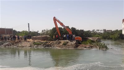  الري: قطع بجسر ترعة السويس بالكيلو 10.000 نتيجة تعدي أحد المواطنين