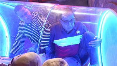 عتاب شديد وغضب بين عبد الناصر زيدان وأبو المعاطي زكي مع رامز جلال