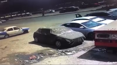 بعد ضبط المتهم.. ننشر فيديو حادث سيارات طائشة دهست 3 طلاب بجامعة ببورسعيد