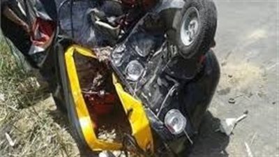 مصرع صغيرين في تصادم توكتوكين بالأقصر 