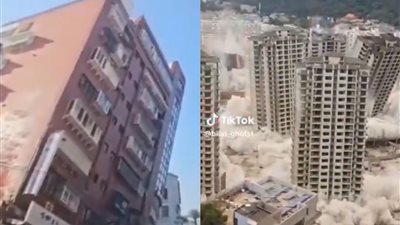 مشاهد مرعبة تتصدر تريند إكس بعد زلزال تايوان | فيديو