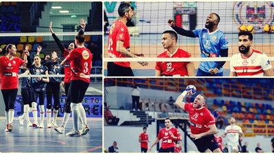 3 من 3.. الأهلي يتفوق على الزمالك في ألعاب الصالات 