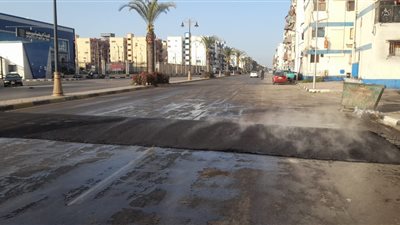 بعد حادث طلاب الجامعة.. الانتهاء من إنشاء 4 مطبات صناعية بشارع 23 ديسمبر ببورسعيد