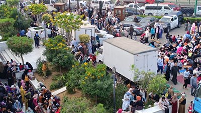 إلتماسا لليلة القدر.. توافد آلاف المصلين على الجامع الأزهر