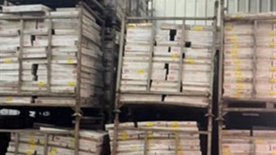 ضبط مسئول عن ثلاجة سلع غذائية خزن دواجن منتهية الصلاحية بدمياط 