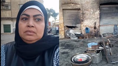 صاحبة مائدة الرحمن المحترقة أمام مسجد السلطان أبو العلا: بقالي 15 سنة بعملها وهستمر | فيديو