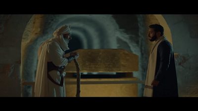 مسلسل المداح الحلقة 28| قزح يحبس مليكة.. وحمادة هلال يقابل جده لمساعدته في غلق بوابات الجن