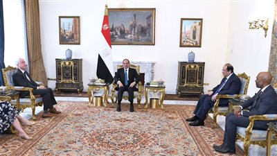 السيسي يبحث مع رئيس الاستخبارات الأمريكية وقف إطلاق النار في غزة