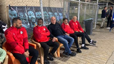 جهاز منتخب مصر للناشئين يشاهد مباراة الأهلي وإنبي
