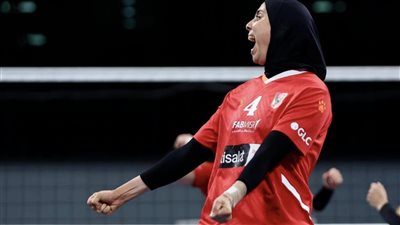 دعاء الغباشي: شخصية الفريق وراء تتويج الأهلي بلقب دوري الطائرة