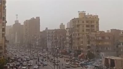 اضطراب شديد بالأحوال الجوية ونشاط للرياح المحملة بالأتربة في السويس| بث مباشر