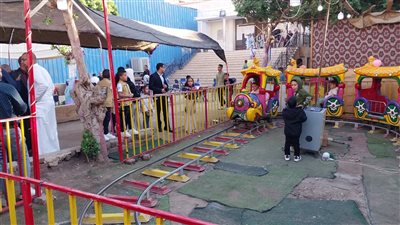 إقبال كبير على الحدائق العامة والمتنزهات في أول أيام عيد الفطر بسوهاج | صور