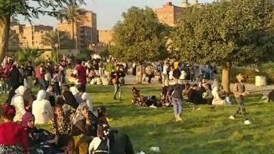 إقبال كبير على الحدائق والمتنزهات في المحافظات خلال أول أيام العيد| بث مباشر 