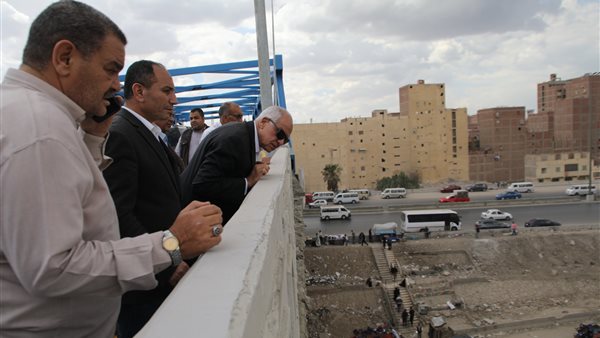 محافظ الجيزة خلال