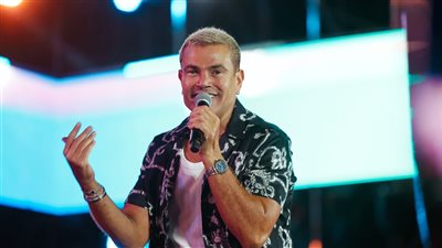 أبرز لقطات حفل عمرو دياب في الجونة