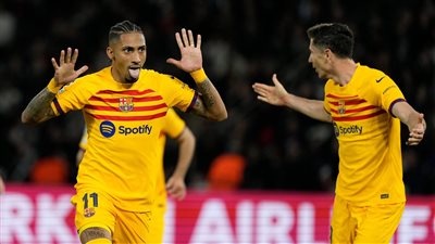 في مباراة مثيرة.. برشلونة يضرب باريس سان جيرمان بثلاثية في دوري أبطال أوروبا