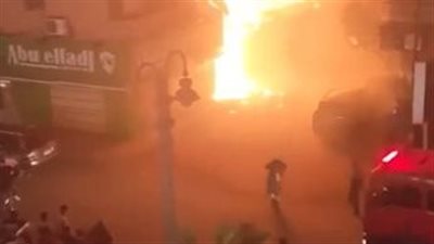 إصابة 3 أشخاص ونفوق مواش في حريق منزل بقنا