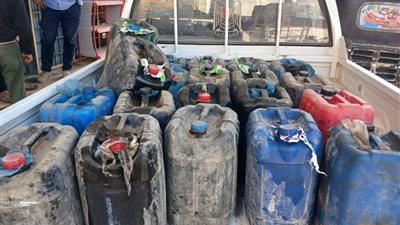 ضبط 400 لتر سولار قبل تهريبها للسوق السوداء في حملة تموينية بالفيوم