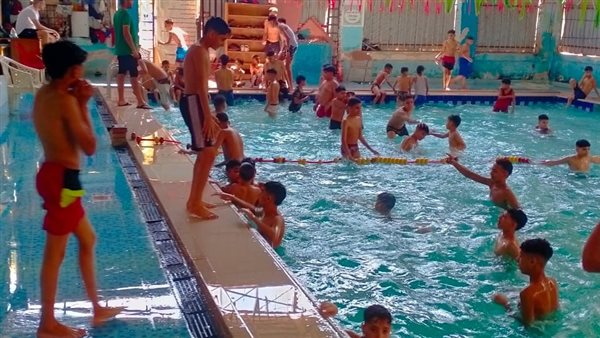 حمامات السباحة بالقليوبية