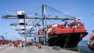 قمح وذرة الأبرز.. ميناء دمياط يستقبل 5 سفن تجارية اليوم