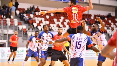 الأهلي يفوز على إم بي سي الكونغولي ويتأهل إلى نهائي السوبر الإفريقي لكرة اليد