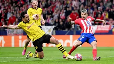 التشكيل الرسمي لـ مباراة أتلتيكو مدريد وبوروسيا دورتموند في دوري الأبطال