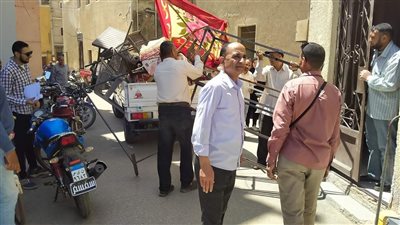 تحرير 205 محاضر خلال حملات مكثفة لرفع الإشغالات بـ 4 مراكز بالمنيا