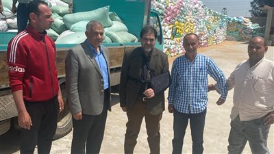 انتظام توريد الذهب الأصفر.. شون وصوامع محافظة البحيرة تستقبل 560 طن قمح